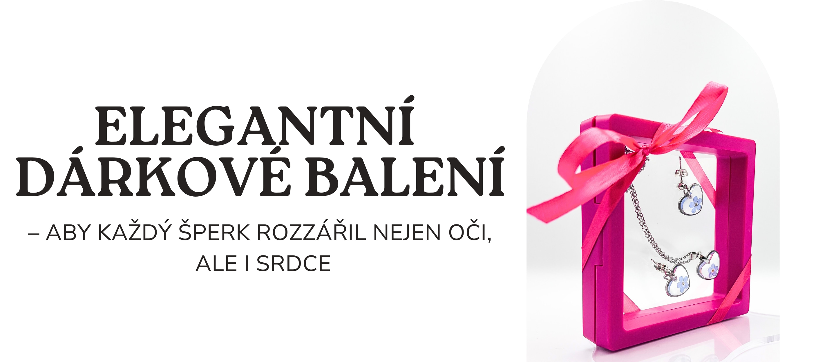 Elegantní dárkové balení